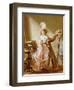 The Music Lesson, 1788-Michael Garnier-Framed Giclee Print