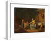 The Music Lesson, 1796 (Oil on Canvas)-Martin Drolling-Framed Giclee Print
