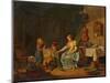 The Music Lesson, 1796 (Oil on Canvas)-Martin Drolling-Mounted Giclee Print