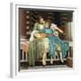 The Music Lesson, 1877-Frederick Leighton-Framed Giclee Print