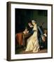 The Music Lesson-Marguerite Gerard-Framed Art Print