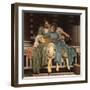 The Music Lesson-Frederick Leighton-Framed Giclee Print