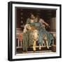 The Music Lesson-Frederick Leighton-Framed Giclee Print