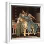 The Music Lesson-Frederick Leighton-Framed Giclee Print