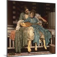 The Music Lesson-Frederick Leighton-Mounted Giclee Print