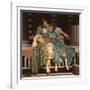 The Music Lesson-Frederick Leighton-Framed Giclee Print