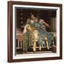 The Music Lesson-Frederick Leighton-Framed Giclee Print