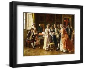 The Music Lesson-Federigo Andreotti-Framed Giclee Print