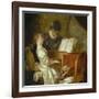 The Music Lesson-Jean-Honoré Fragonard-Framed Giclee Print