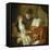 The Music Lesson-Jean-Honoré Fragonard-Framed Stretched Canvas