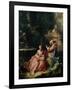 The Music Lesson-Francois Boucher-Framed Giclee Print