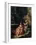 The Music Lesson-Francois Boucher-Framed Giclee Print