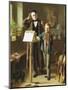 The Music Lesson-Just Jean Christian Halm-Mounted Giclee Print