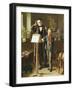 The Music Lesson-Just Jean Christian Halm-Framed Giclee Print