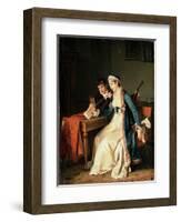 The Music Lesson-Marguerite Gerard-Framed Giclee Print