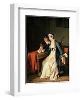 The Music Lesson-Marguerite Gerard-Framed Giclee Print