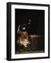 The Music Lesson-Gerard ter Borch-Framed Giclee Print