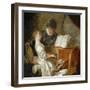 The Music Lesson-Jean-Honoré Fragonard-Framed Giclee Print