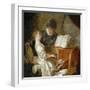 The Music Lesson-Jean-Honoré Fragonard-Framed Giclee Print