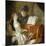 The Music Lesson-Jean-Honoré Fragonard-Mounted Giclee Print