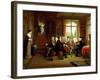 The Music Lesson-Frederick Daniel Hardy-Framed Giclee Print