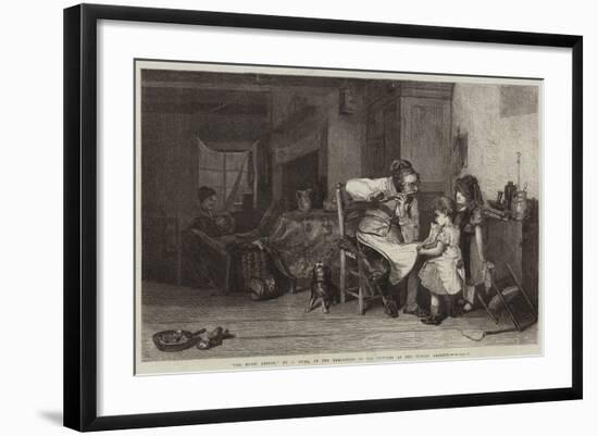 The Music Lesson-John Burr-Framed Giclee Print