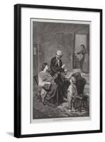 The Music-Lesson-null-Framed Giclee Print