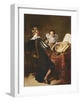 The Music Lesson-Thomas de Keyser-Framed Giclee Print
