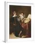 The Music Lesson-Thomas de Keyser-Framed Giclee Print