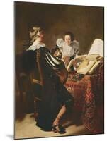 The Music Lesson-Thomas de Keyser-Mounted Giclee Print