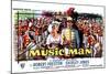 The Music Man, Belgian Movie Poster, 1962-null-Mounted Art Print