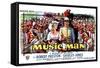 The Music Man, Belgian Movie Poster, 1962-null-Framed Stretched Canvas