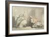 The Music Master, from 'Scenes at Bath'-Thomas Rowlandson-Framed Giclee Print