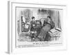 The Music of the Future, 1887-Charles Samuel Keene-Framed Giclee Print