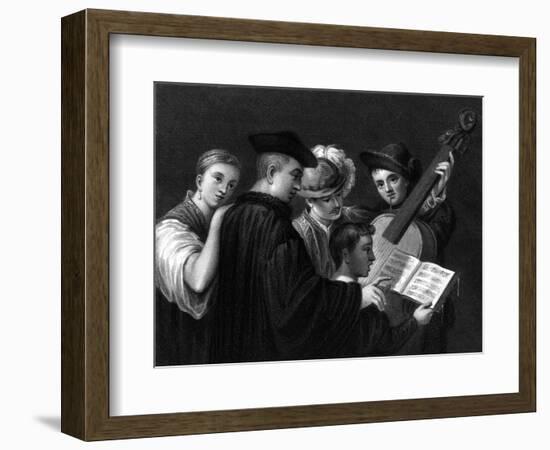 The Music Party-T. Garner-Framed Art Print
