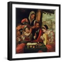 The Music Party-Pieter Coecke van Aelst-Framed Giclee Print