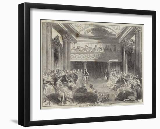 The Music Room, Buckingham Palace-null-Framed Giclee Print