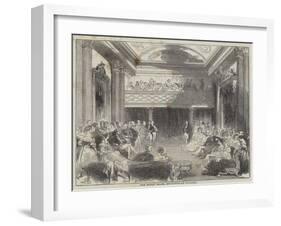 The Music Room, Buckingham Palace-null-Framed Giclee Print