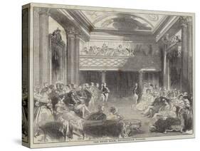 The Music Room, Buckingham Palace-null-Stretched Canvas