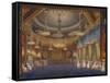 The Music Room. from 'The Royal Pavilion at Brighton'-John Nash-Framed Stretched Canvas