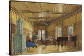 The Music Room of Archduchess Margarete, Princess of Saxony, in Schloss Ambras, 1870-9-Heinrich von Förster-Stretched Canvas