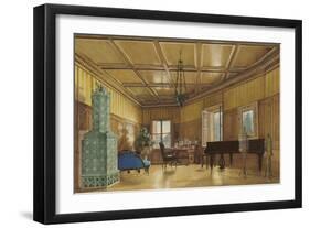 The Music Room of Archduchess Margarete, Princess of Saxony, in Schloss Ambras, 1870-9-Heinrich von Förster-Framed Giclee Print