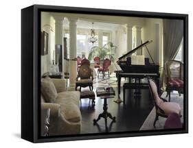 The Music Room-null-Framed Stretched Canvas