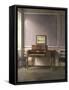 The Music Room-Vilhelm Hammershoi-Framed Stretched Canvas