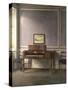 The Music Room-Vilhelm Hammershoi-Stretched Canvas