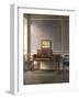 The Music Room-Vilhelm Hammershoi-Framed Giclee Print