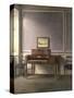 The Music Room-Vilhelm Hammershoi-Stretched Canvas