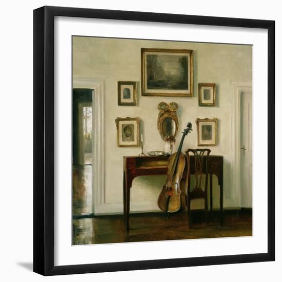 The Music Room-Carl Holsoe-Framed Premium Giclee Print