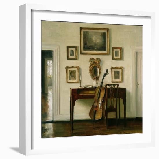 The Music Room-Carl Holsoe-Framed Premium Giclee Print