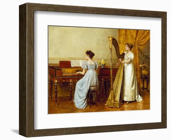 The Music Room-George Goodwin Kilburne-Framed Giclee Print